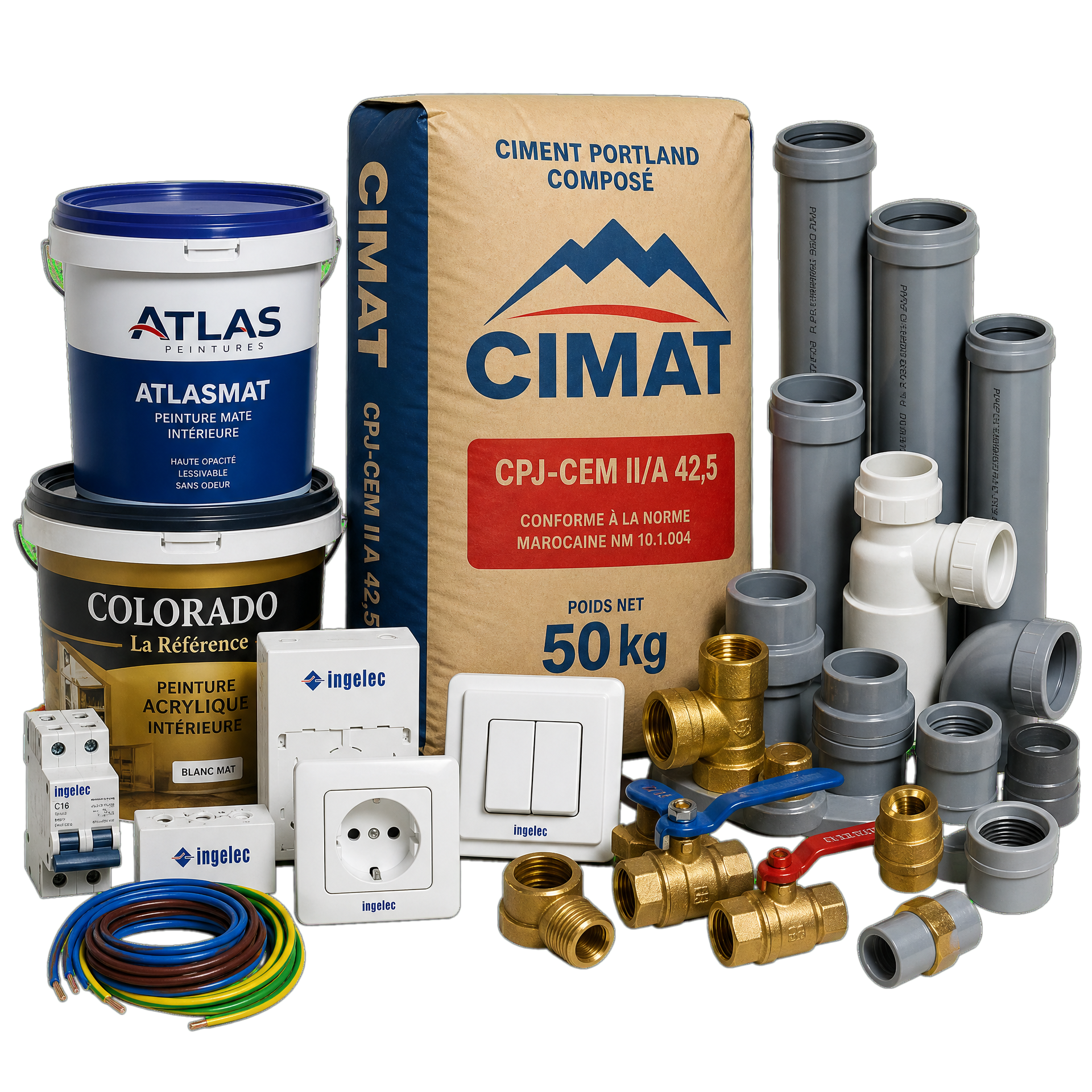 Produits GMB sans fond